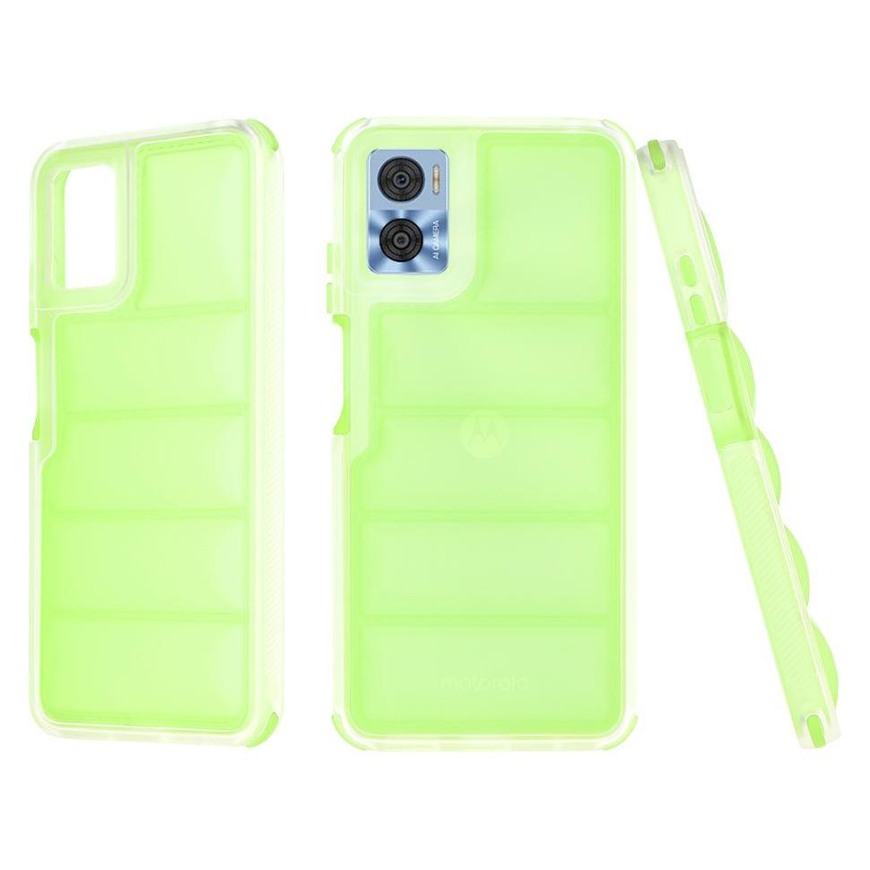 Techsuit - Wave Shield - Motorola Moto E22 / Moto E22i - Green (Motorola Moto E22, Motorola Moto E22i) (56351771)