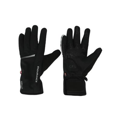 Fahrradhandschuhe ENDURANCE "Slaten", Damen, Gr. M, schwarz, 100% Polyester, Handschuhe, in wärmender Qualität