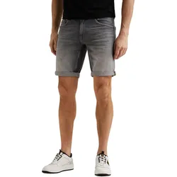 PME Legend Herren Jeans Short NIGHTFLIGHT - Regular Fit - Blau - Grau - Grey Comfort Denim GCD - W 38
