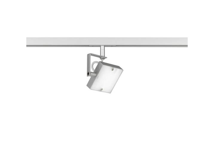Fischer & Honsel Schienensystem, Silberfarben, Metall, quadratisch, 1.5x12x8 cm, schwenkbar, verstellbare Spotlights, Lampen & Leuchten, Innenbeleuchtung, Schienensystem