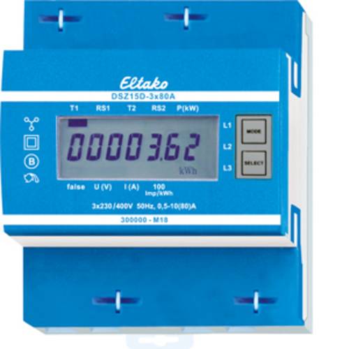 Eltako DSZ15DZ-3x80A MID 28480315 Drehstromzähler digital 10 A 1 St.