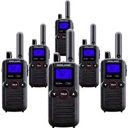 Midland 6er Set Midland BR180 Business Radio C1625.01 PMR-Funkgerät