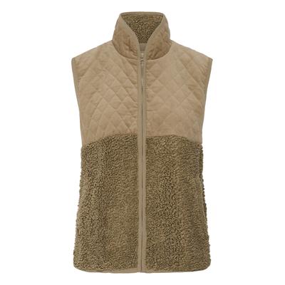 Wintermantel CULTURE "Culture DK Jacke CUlenia", Damen, Gr. M, grau (timber wolf), Mäntel Wintermantel