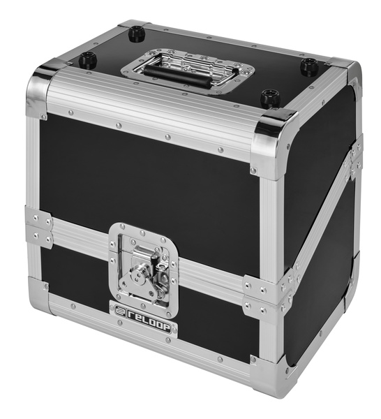Reloop 80 Record Case Black nero e alluminio