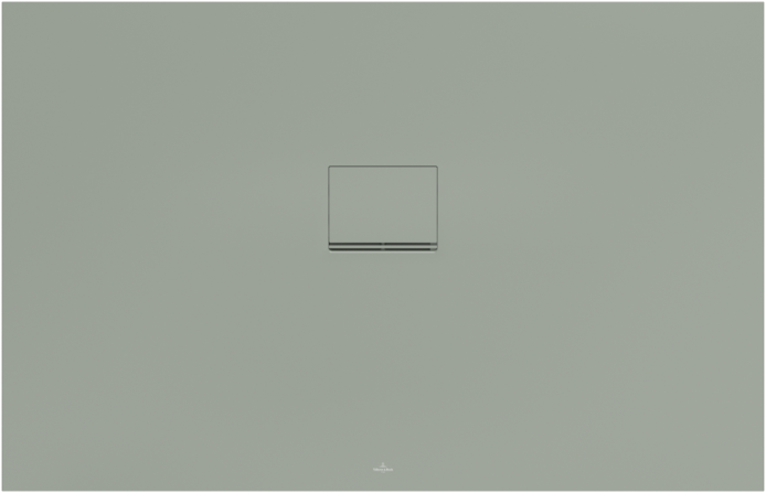 Villeroy und Boch Squaro Infinity Duschwanne UDQ1490SQI2V-R8 140 x 90 x 4 cm, morning green, universal einbaubar
