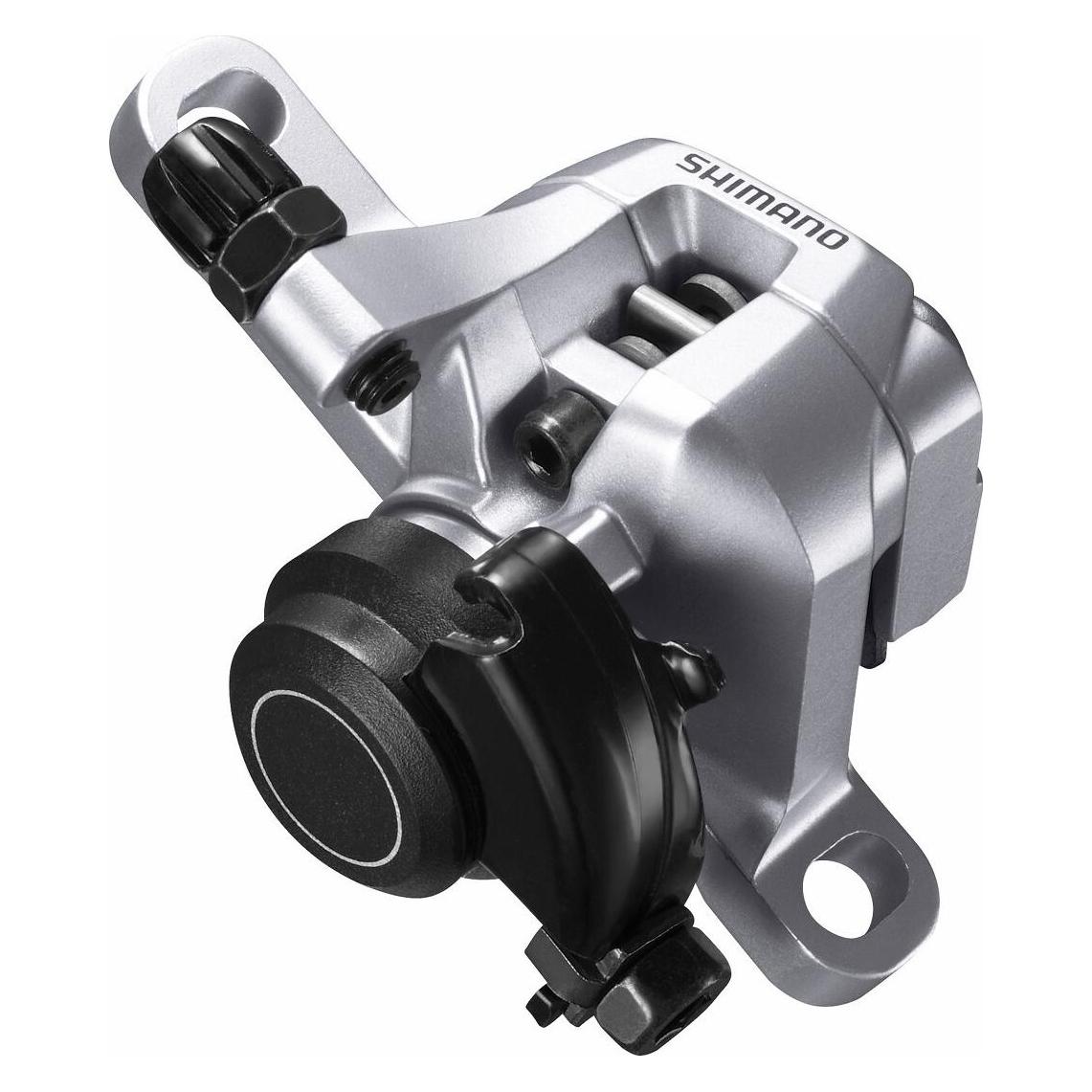 Shimano Mechanischer Bremssattel BR-R317 Postmount vorn silber (Vorderradbremse, Bremssattel, 1) (EBRR317FURS)