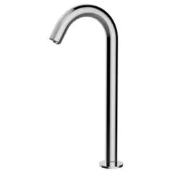 TOTO Automatikarmaturenauslauf, gebogen, hoch, 4 l/min., Kaltwasser, Ausladung 123mm, Auto Function, DLE110A2NE4