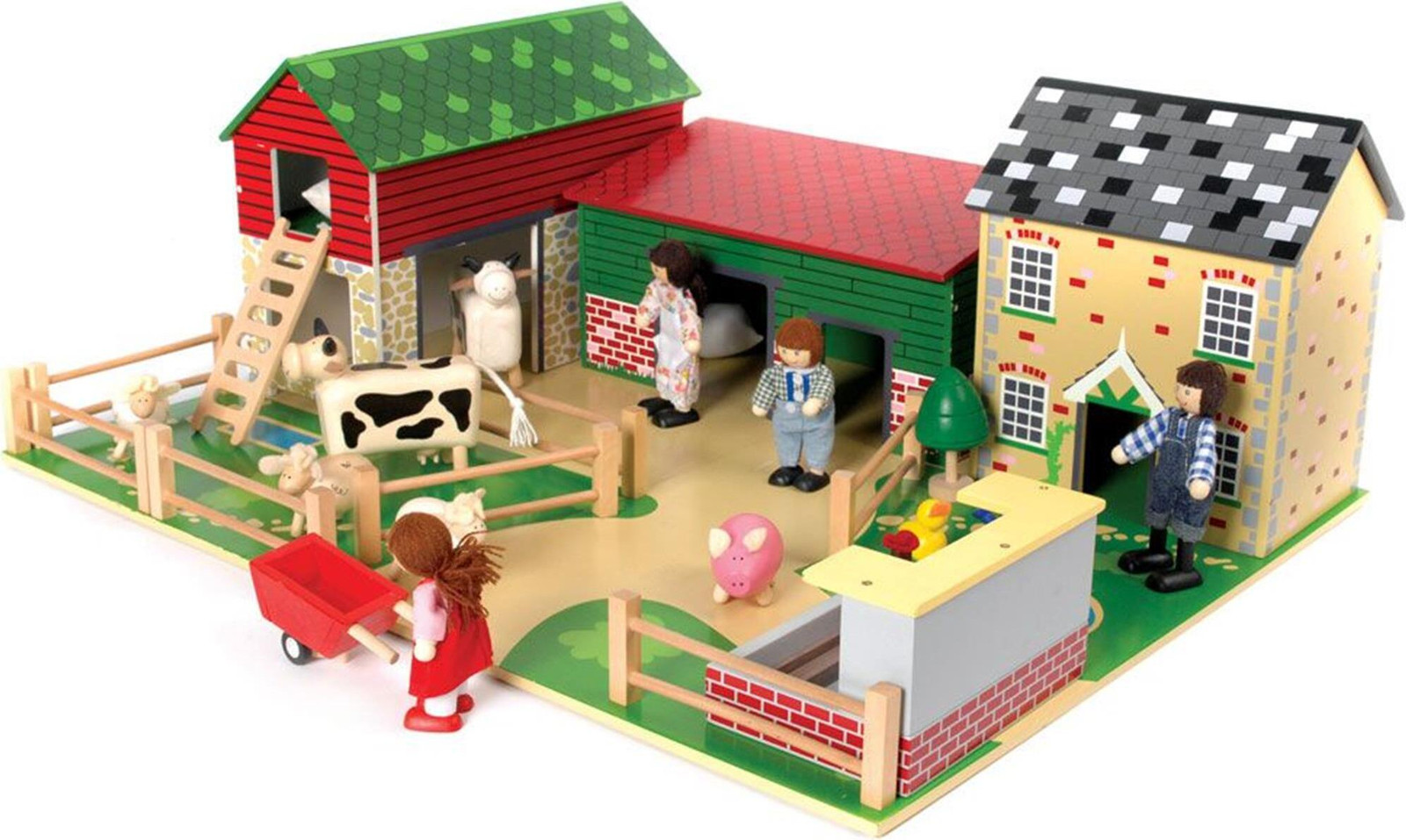 Tidlo Houten Boerderij Speelset Oldfield Farm