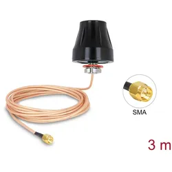 Delock LTE-Antenne SMA 2dBi omni outdoor m. Anschlussk. 3