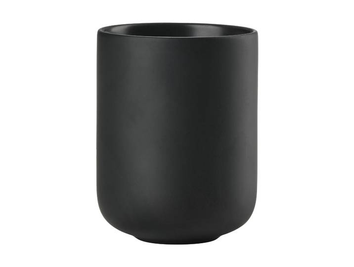 Zone Denmark Tasse à brosse à dents Sensu Ø7,4x9,5 cm Black