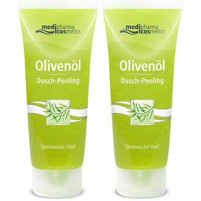 Olivenöl DUSCH-Peeling 2x 2x100 ml Flüssigkeit