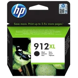 HP 912XL Schwarz Original Druckerpatrone mit hoher Reichweite