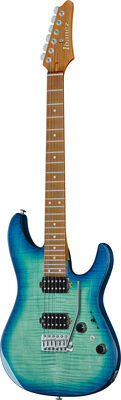 Ibanez AZ24S1F-TXB Trans Turquoise Burst