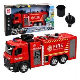 Lean Toys Feuerwehrfahrzeug mit Wasserfunktion 1:12 (73398092)