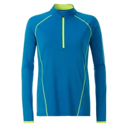 Damen Funktionsshirt "JN497" - M - bright-blue/bright-yellow