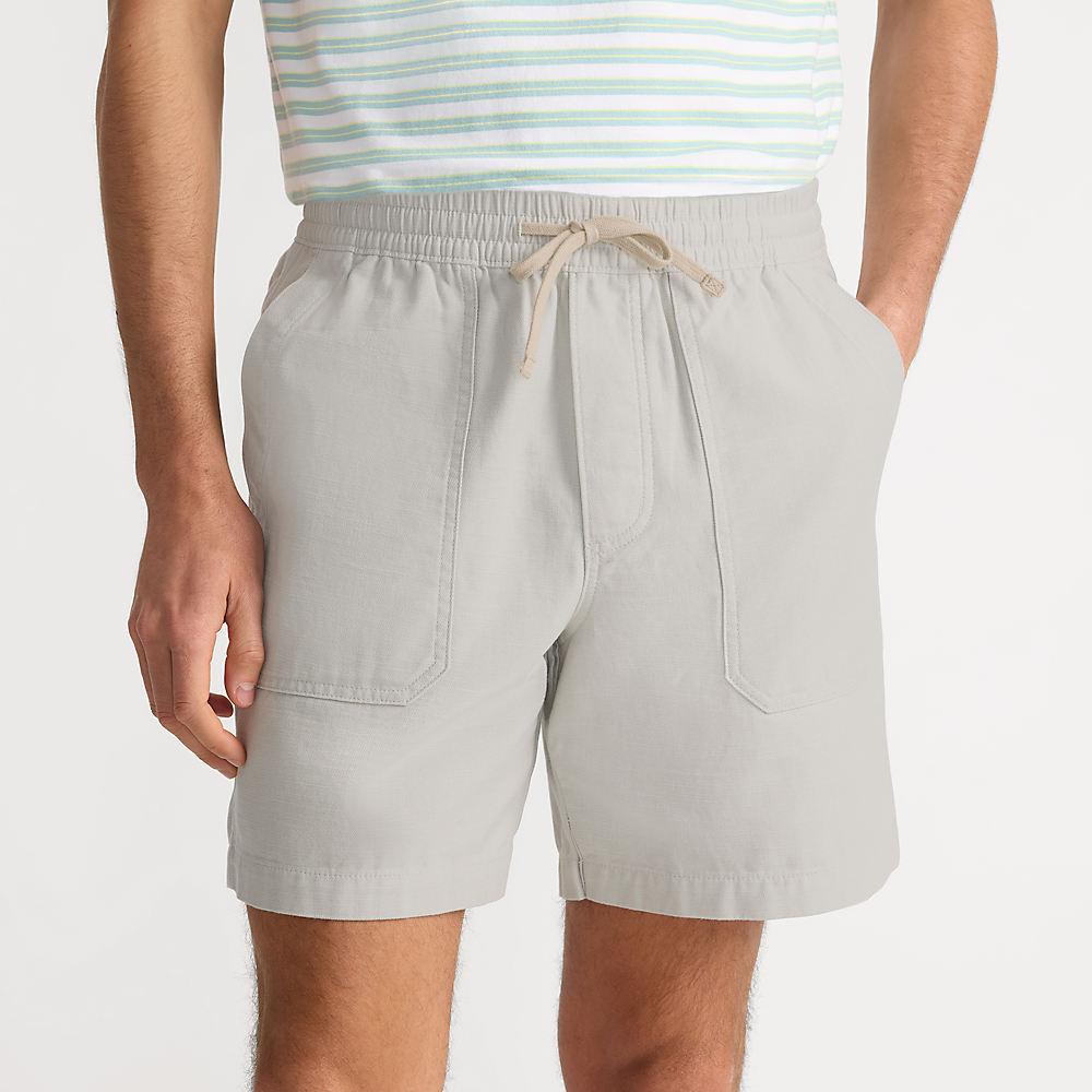 Schlupf-Shorts für Herren, Herren, size: regular, Beige, Baumwolle, by Lands' End