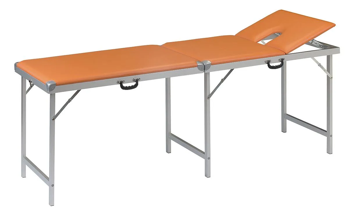 AGA Sanitätsartikel GmbH Koffer Massagebank KOBAFLEX, tragbar, 3-teilig, mit Kopfteil und Gesichtsausschnitt 72 cm Hoch-Baltic KF-/C72-Baltic