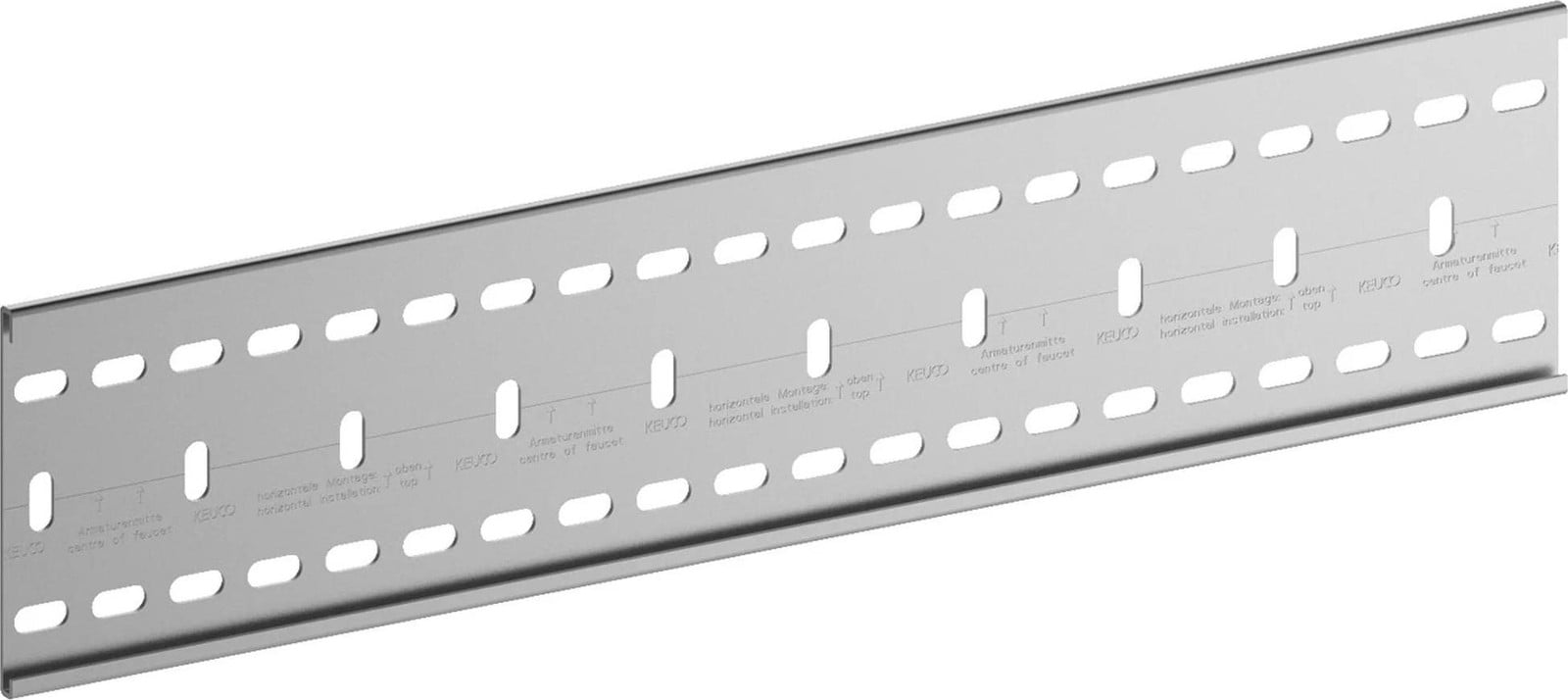 Keuco IXMO montagerail voor basiskast, 570 mm, 1 stuk
