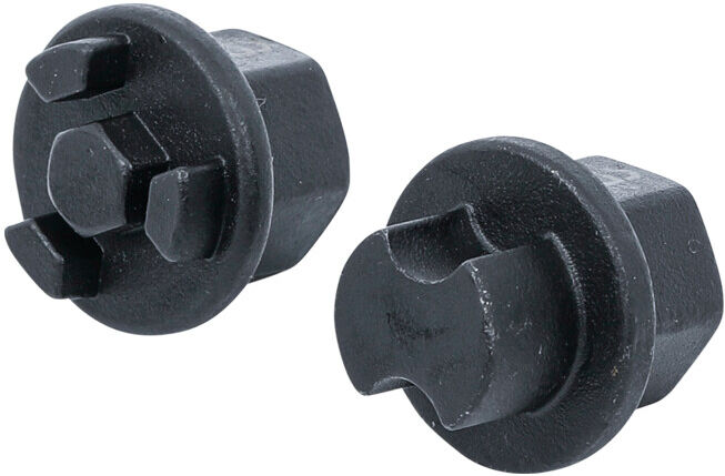 BGS Jeu de clés pour bouchons de vidange d’huile pour DAF, MAN, Volvo, Scania, Neoplan 2 pièces ; BGS technic (70984)