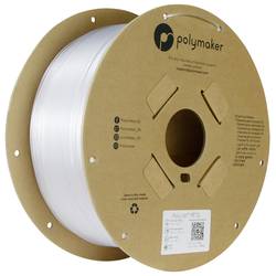 Polymaker PB01044 Filament PETG hitzebeständig, hohe Zugfestigkeit 1.75 mm 3000 g Klar PolyLite™ 1 St.