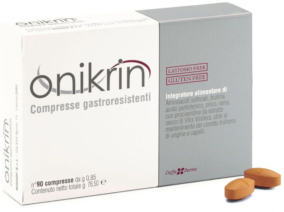 CIEFFE DERMA Srl Onikrin, 90 Compresse
