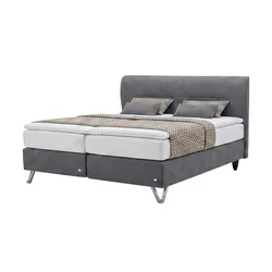 RUF Boxspringbett  Adesso , grau , Maße (cm): B: 168