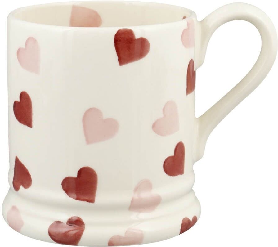 Emma Bridgewater Half Pint Mug - Pink Hearts