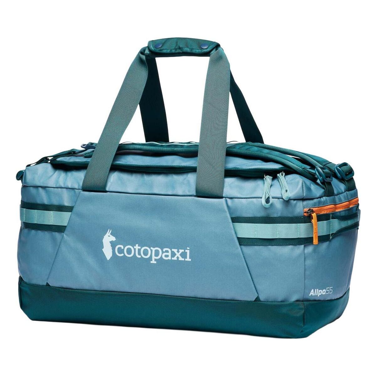 Cotopaxi Allpa Getaway 55L Duffel blue spruce and abyss OS AGT55-SPABY-OS