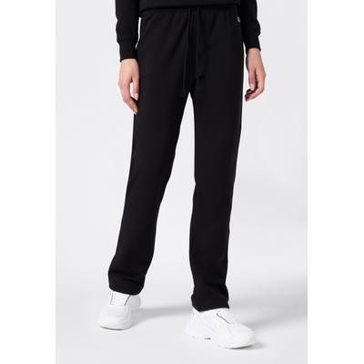 Jogginghose CHAMPION, Damen, Gr. S (38), N-Gr, schwarz (nbk, ns), Obermaterial: 80% Baumwolle, 15% Polyester, 5% Elasthan, Hosen Jogginghose