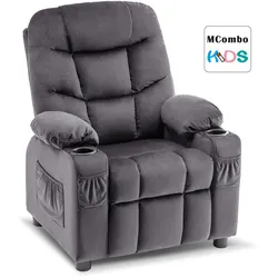MCombo Kinder Sessel Jugend- und Kindersofa Kindersessel mit Liegefunktion 7355