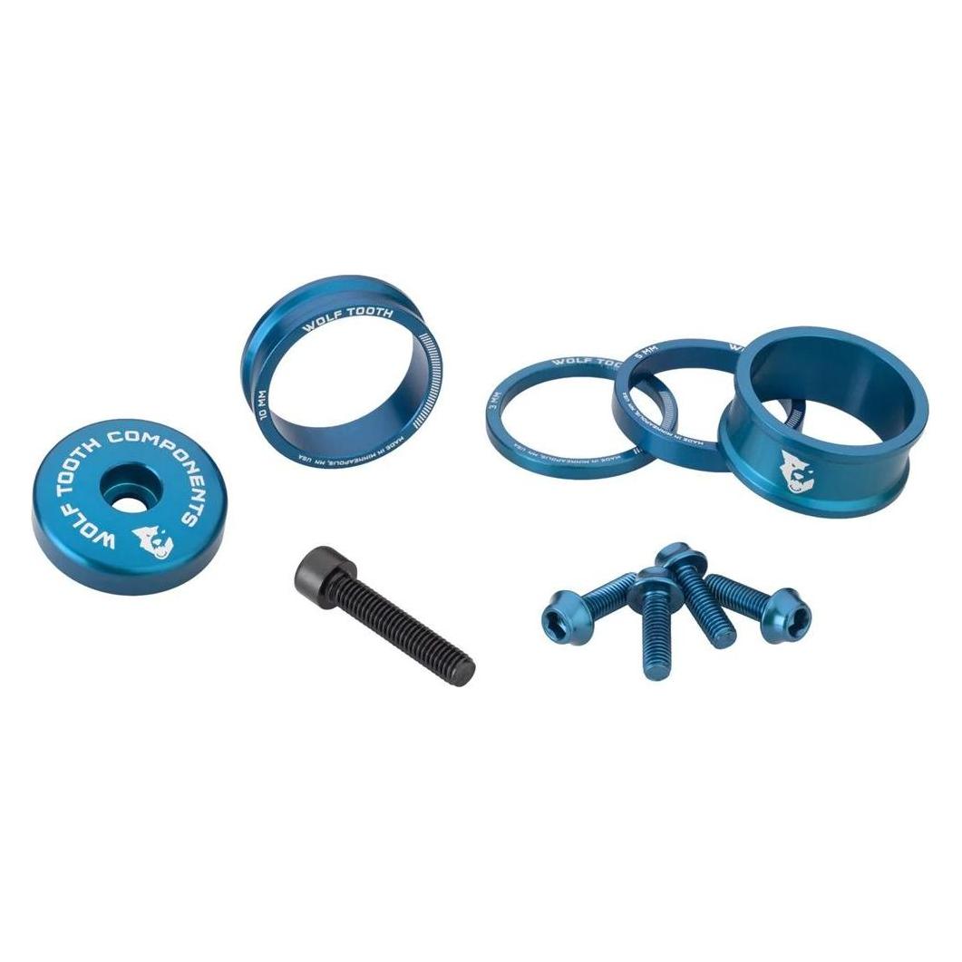 Wolf Tooth Anodized Bling Kit, blue (BLINGKIT_BLUE)