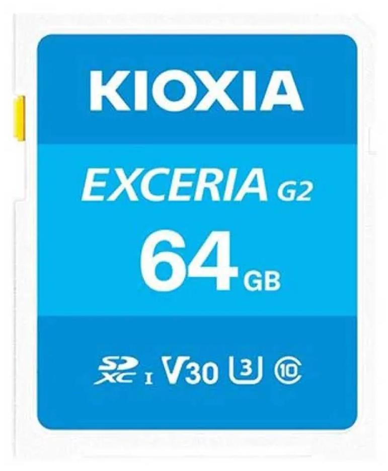 Kioxia Exceria SD-kaart, 64GB, Generatie 2