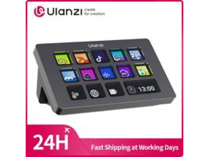 Ulanzi D200/D200H/D200X productieconsole en studiocontroller voor gaming/kantoor/livestreaming/contentcreatie op YouTube en TikTok