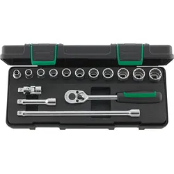STAHLWILLE 45/11/4 Steckschlüssel Garnitur Antrieb 10mm (3/8") - 96021109