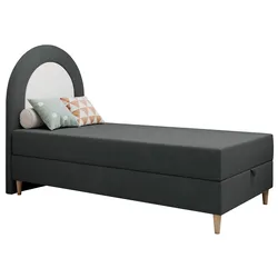 BOXBETT NEST 90/180 Dunkelgrau Struktur - H3