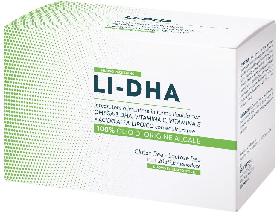 LIPINUTRAGEN Srl LI-DHA, 20 Stick da 5 ml