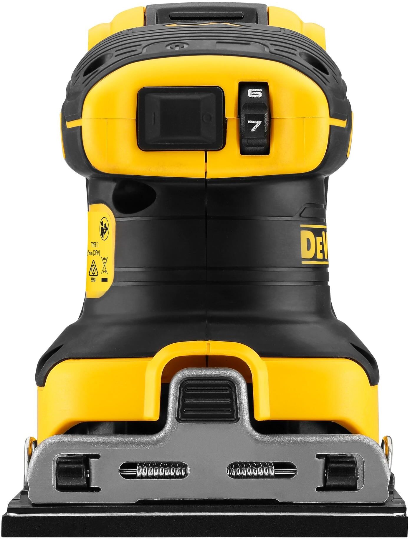 Tellerschleifmaschine DEWALT "DCW", gelb (gelb, schwarz), Schleifmaschinen, Tellerschleifmaschine gelb, schwarz Einheitsgröße