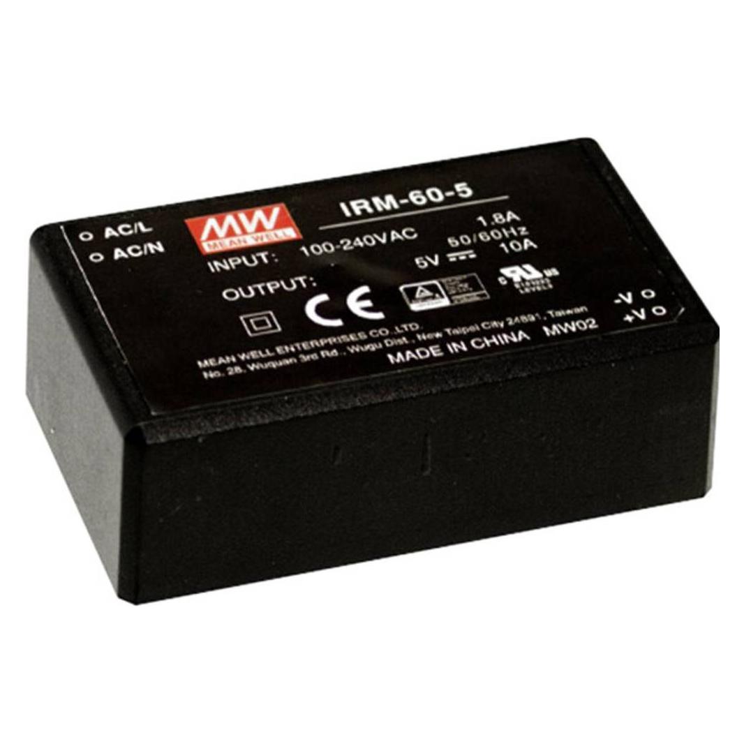 MeanWell MEAN WELL IRM-60-15 Netzteil 60 W Schwarz (IRM-60-15) (IRM-60-15)