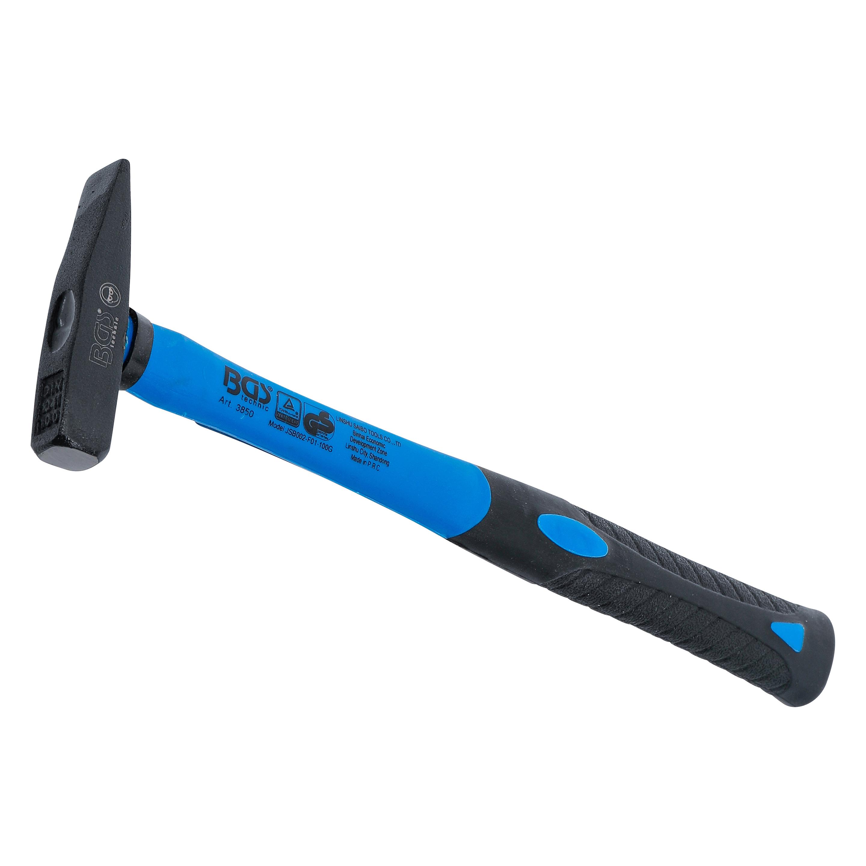 BGS Schlosserhammer Fiberglasstiel DIN 1041 100 g (100 g) (3850)