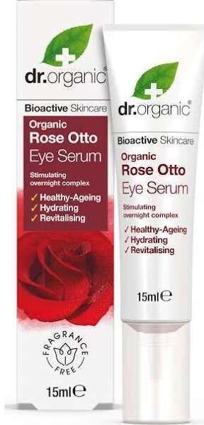 Dr. Organic Sérum Contorno Ojos Rose Otto 15ml