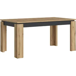 Esstisch ASMUS (LBH 160x90x76 cm) - braun - LBH 160x90x76 cm
