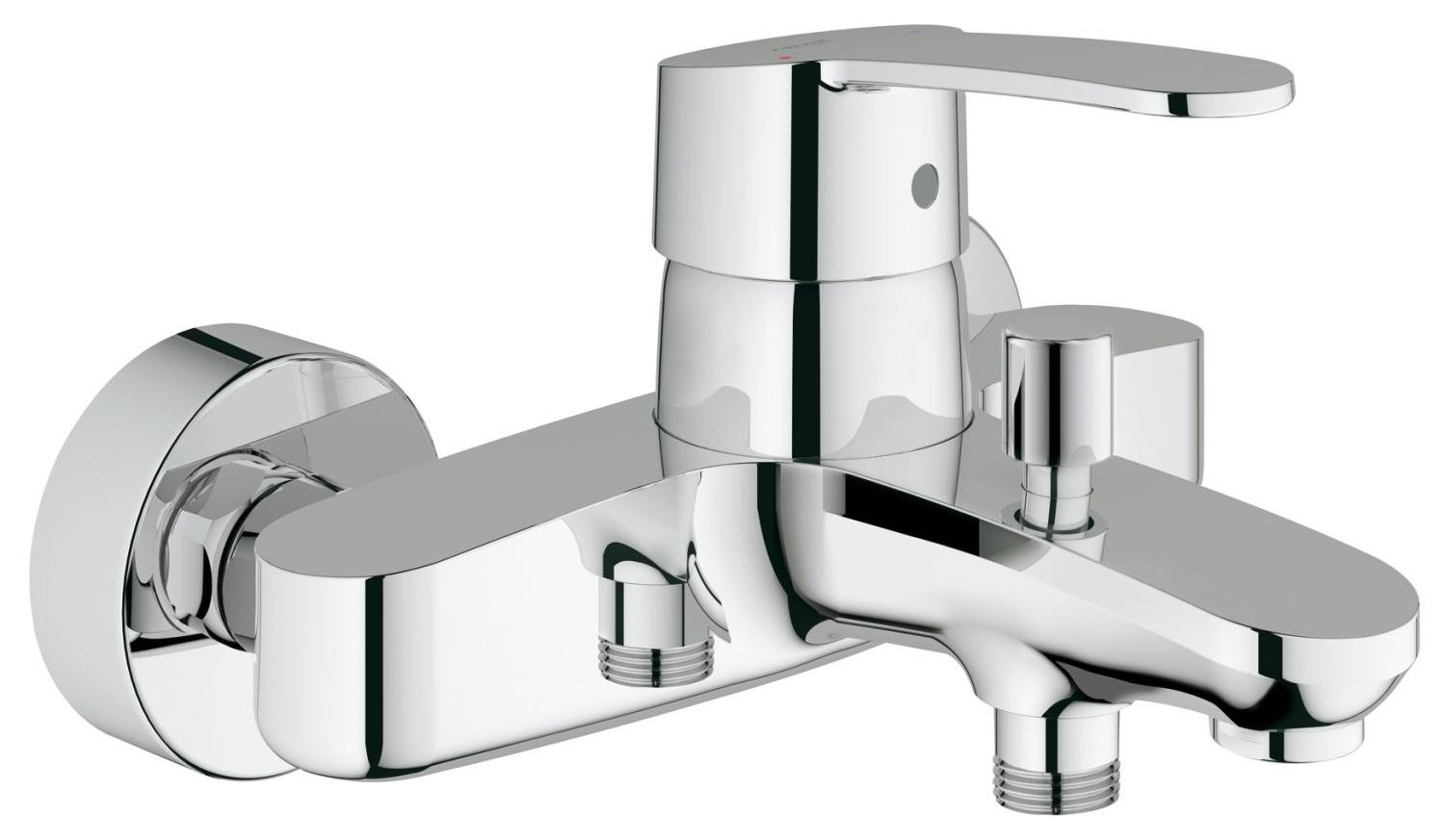 Dripio Badmengkraan voor inbouw, éénhendelbediening, chroom, messing