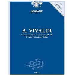 Konzert C-Dur RV399 für Violoncello und Orchester (+CD) für Violoncello und Klavier, Fachbücher von Antonio Vivaldi