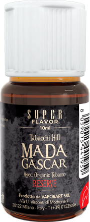 Super Flavor Madagascar Reserve Aroma Concentrato 10ml Tabacco Vaniglia Whisky