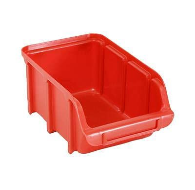 Raaco Sichtbox Bin 2 Stapelbak Rood 106368