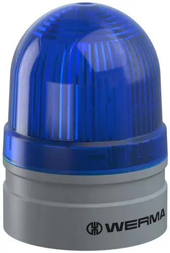 Werma Signaltechnik Signalleuchte Mini TwinLIGHT 115-230VAC BU 260.510.60 Blau 230 V/AC