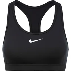 Nike SWOOSH BH Damen | Gr. L | schwarz - schwarz