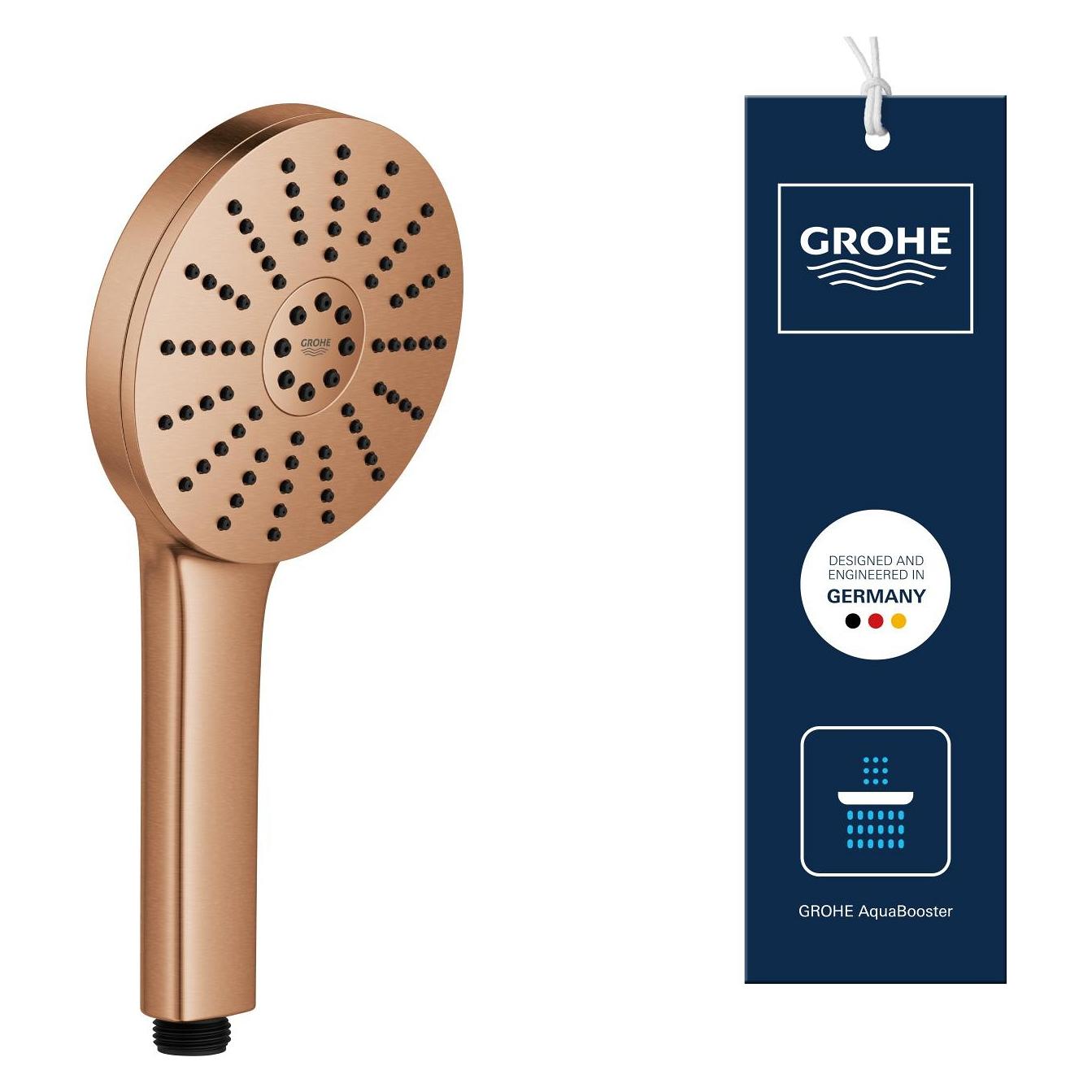 Grohe Vitalio Joy+ 120 III Handbrs WS7 (3 Strahlarten, 6.30 l/min) (134863DL00)