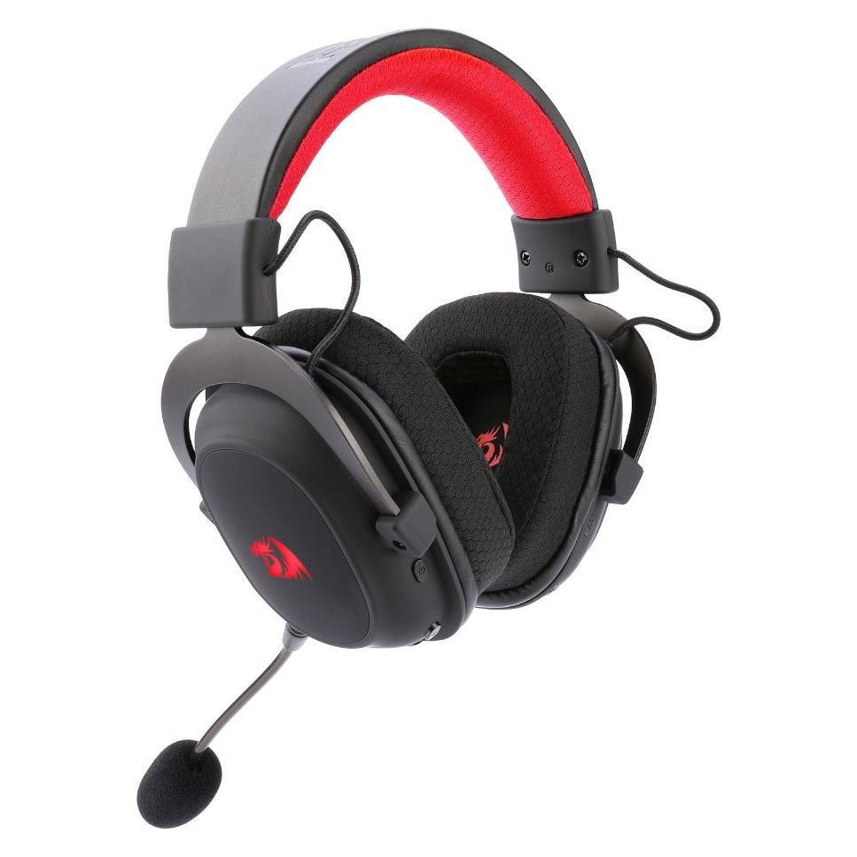 Redragon Słuchawki H510 Zeus X Pro Czarne (H510-PRO) (Kabelgebunden, Kabellos) (H510-PRO)