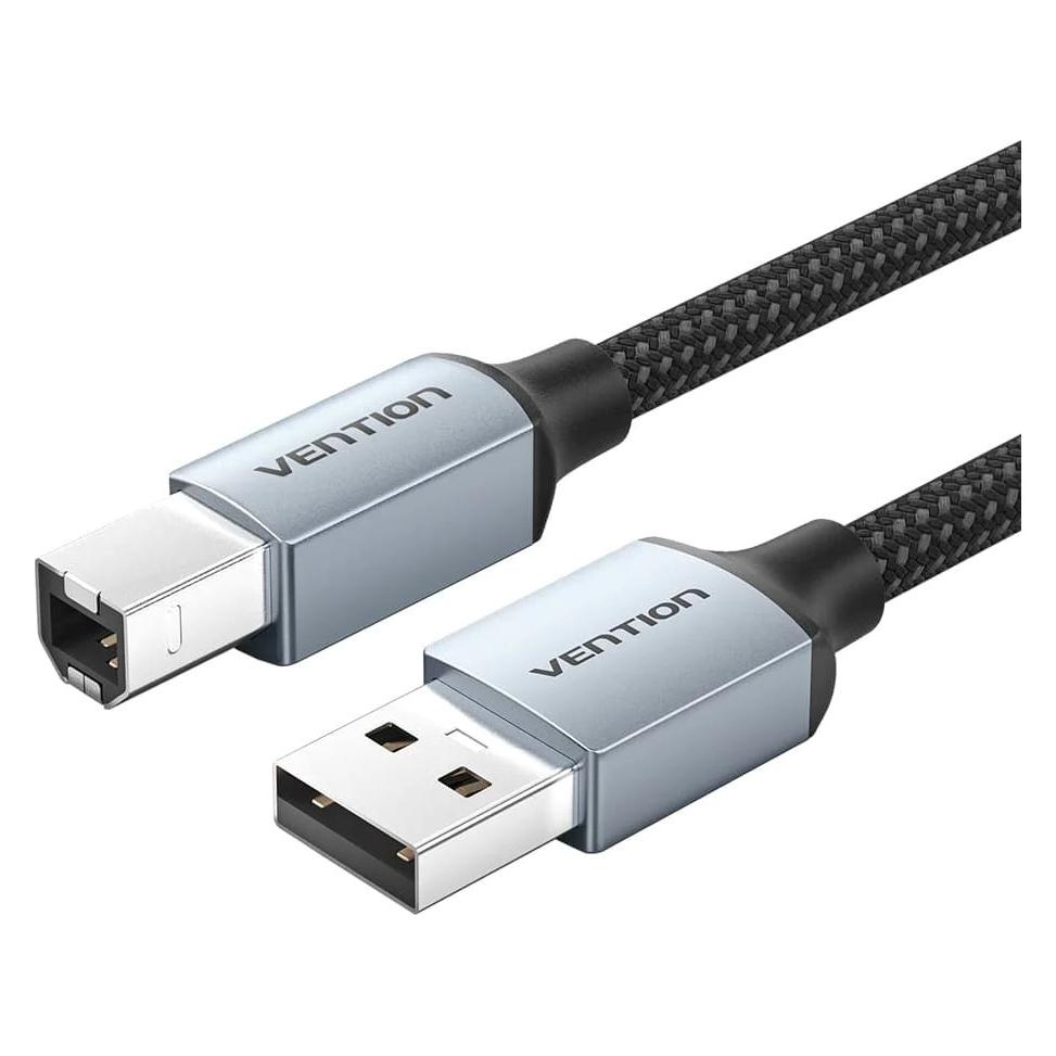 Vention Kabel do drukarki USB-A do USB-B 480Mbps 5m czarny (5 m) (CTTHJ)